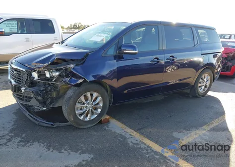 2021 Kia Sedona Lx из США, поврежденный, VIN KNDMB5C1XM6673751